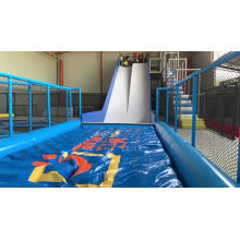 Popular Between Young People And Children Trampoline Park Function Zone, Donut Slide